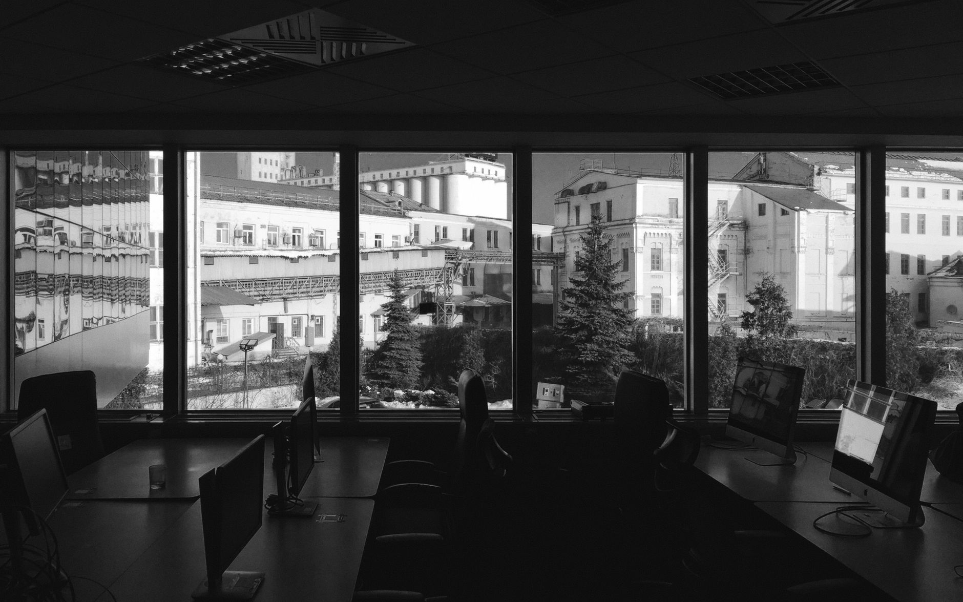 Office window